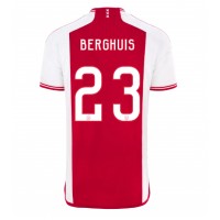 Ajax Steven Berghuis #23 Replica Home Shirt 2023-24 Short Sleeve